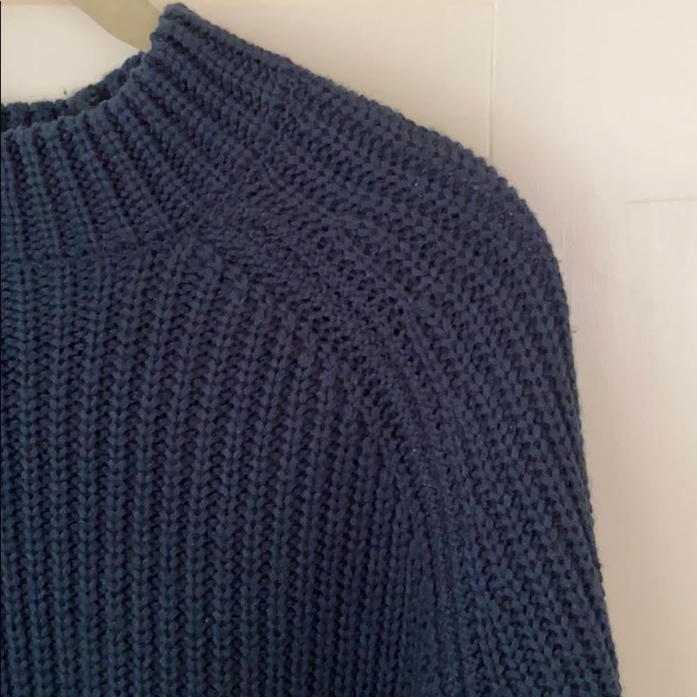 Dark Teal Knit Sweater